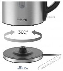 Siguro EK-D170SS Metalist Konyhai term&eacute;kek - V&iacute;zforral&oacute; / teafőző - 512912