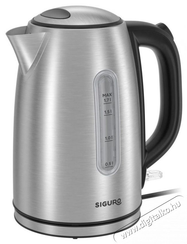 Siguro EK-D170SS Metalist Konyhai term&eacute;kek - V&iacute;zforral&oacute; / teafőző - 512912