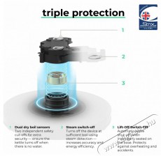 Siguro EK-D170SS Metalist Konyhai term&eacute;kek - V&iacute;zforral&oacute; / teafőző - 512912