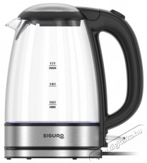 Siguro EK-G210GL Bright Glass Konyhai termékek - Vízforraló / teafőző - 513218