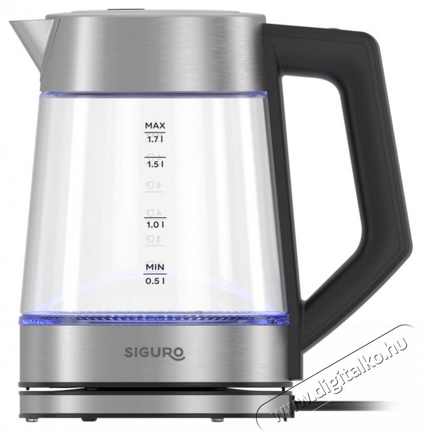 Siguro EK-S390GL Adelaide Konyhai term&eacute;kek - V&iacute;zforral&oacute; / teafőző - 513217