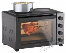 Siguro CO-G480B Perfect Roast & Cook Konyhai termékek - Sütő-főzőlap, tűzhely (szabadonálló) - Mini sütő / mini grill / mini konyha - 519159