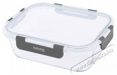 Siguro Glass Seal élelmiszertároló edény 1,0 l, 7,5 x 21 x 16,5 cm Konyhai termékek - Edény - Ételtároló - 519161