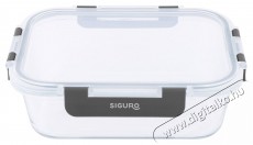 Siguro Glass Seal élelmiszertároló edény 1,0 l, 7,5 x 21 x 16,5 cm Konyhai termékek - Edény - Ételtároló - 519161