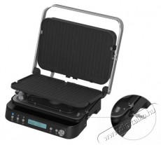 Siguro CG-S500B Grill Mate Ultimate Konyhai termékek - Konyhai kisgép (sütés / főzés / hűtés / ételkészítés) - Kontakt grill sütő / sütőlap - 521511