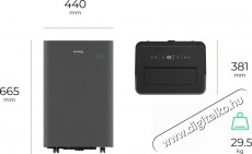 Siguro AC-F280B Mistral 12 Háztartás / Otthon / Kültér - Ventilátor / Légkondicionáló - Mobil klíma - 520589