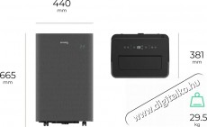 Siguro AC-H280B Mistral 14 Háztartás / Otthon / Kültér - Ventilátor / Légkondicionáló - Mobil klíma - 520587