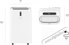 Siguro AC-I160W Breeze 16 Háztartás / Otthon / Kültér - Ventilátor / Légkondicionáló - Mobil klíma - 520583