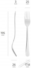 Siguro Culinary Evőeszközkészlet 24 db Konyhai termékek - Étkészlet - Evőeszköz készlet - 520544