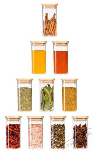 Siguro Fűszertartó, 10 x 280 ml Konyhai termékek - Egyéb / Konyhai kiegészítő - 520543