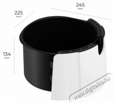 Siguro AF-P351W Vita Fry Plus Konyhai termékek - Konyhai kisgép (sütés / főzés / hűtés / ételkészítés) - Légkeveréses főzőgép / elektromos kukta / multifunkciós sütő - 520576