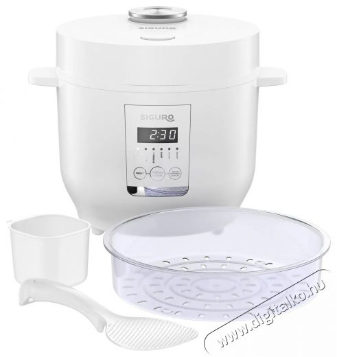 Siguro RC-R901W Rice Master Digital + pároló Konyhai termékek - Konyhai kisgép (sütés / főzés / hűtés / ételkészítés) - Rizsfőző - 520527