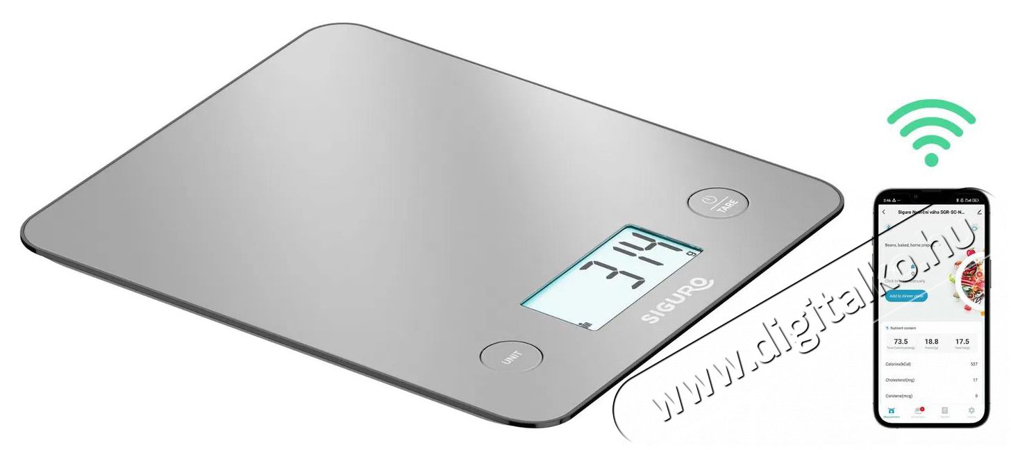 Siguro SC-N640SU okos konyhai m&eacute;rleg Konyhai term&eacute;kek - Konyhai m&eacute;rleg - 520556