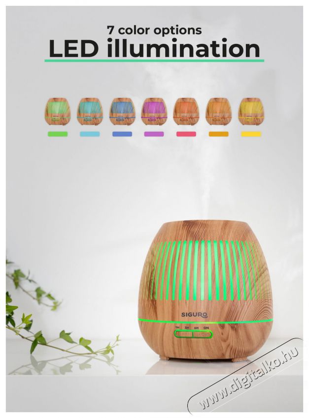 Siguro AD-F300LW Anise Swallowtail Aroma diff&uacute;zor Sz&eacute;ps&eacute;g&aacute;pol&aacute;s / Eg&eacute;szs&eacute;g - L&eacute;gtiszt&iacute;t&oacute; / p&aacute;r&aacute;s&iacute;t&oacute; / p&aacute;r&aacute;tlan&iacute;t&oacute; - P&aacute;r&aacute;s&iacute;t&oacute; - 526023