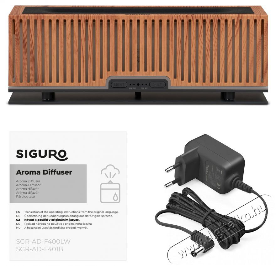 Siguro AD-F400LW Clouded Skipper Aroma diff&uacute;zor Sz&eacute;ps&eacute;g&aacute;pol&aacute;s / Eg&eacute;szs&eacute;g - L&eacute;gtiszt&iacute;t&oacute; / p&aacute;r&aacute;s&iacute;t&oacute; / p&aacute;r&aacute;tlan&iacute;t&oacute; - P&aacute;r&aacute;s&iacute;t&oacute; - 526025