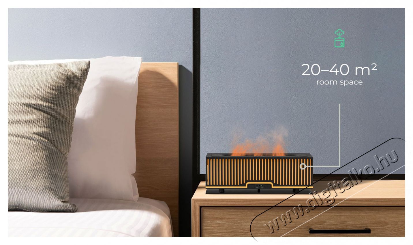 Siguro AD-F401B Grizzled Skipper Aroma diff&uacute;zor Sz&eacute;ps&eacute;g&aacute;pol&aacute;s / Eg&eacute;szs&eacute;g - L&eacute;gtiszt&iacute;t&oacute; / p&aacute;r&aacute;s&iacute;t&oacute; / p&aacute;r&aacute;tlan&iacute;t&oacute; - P&aacute;r&aacute;s&iacute;t&oacute; - 526026