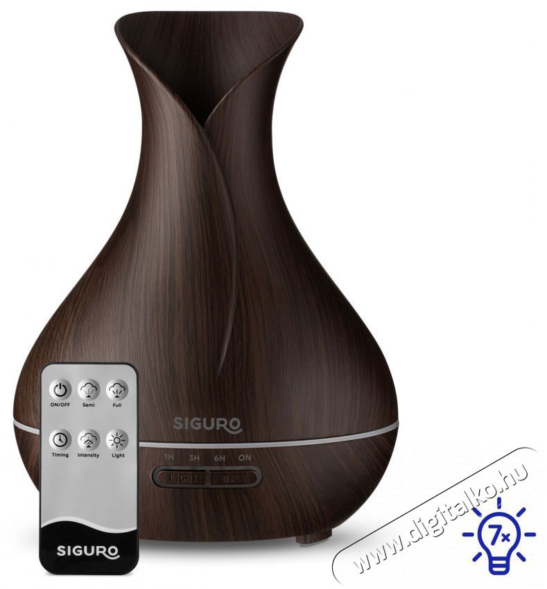 Siguro AD-G401DW Bordered Patch Aroma diff&uacute;zor Sz&eacute;ps&eacute;g&aacute;pol&aacute;s / Eg&eacute;szs&eacute;g - L&eacute;gtiszt&iacute;t&oacute; / p&aacute;r&aacute;s&iacute;t&oacute; / p&aacute;r&aacute;tlan&iacute;t&oacute; - P&aacute;r&aacute;s&iacute;t&oacute; - 526028