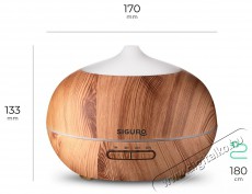 Siguro AD-G420LW Brimstone Aroma diffúzor Szépségápolás / Egészség - Légtisztító / párásító / párátlanító - Párásító - 526031