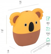 Siguro AD-K300I Sleepy Koala Aroma diff&uacute;zor Sz&eacute;ps&eacute;g&aacute;pol&aacute;s / Eg&eacute;szs&eacute;g - L&eacute;gtiszt&iacute;t&oacute; / p&aacute;r&aacute;s&iacute;t&oacute; / p&aacute;r&aacute;tlan&iacute;t&oacute; - P&aacute;r&aacute;s&iacute;t&oacute; - 526034