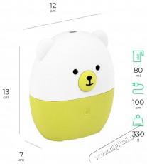 Siguro AD-K320W Dreaming Bear Aroma diff&uacute;zor Sz&eacute;ps&eacute;g&aacute;pol&aacute;s / Eg&eacute;szs&eacute;g - L&eacute;gtiszt&iacute;t&oacute; / p&aacute;r&aacute;s&iacute;t&oacute; / p&aacute;r&aacute;tlan&iacute;t&oacute; - P&aacute;r&aacute;s&iacute;t&oacute; - 526035