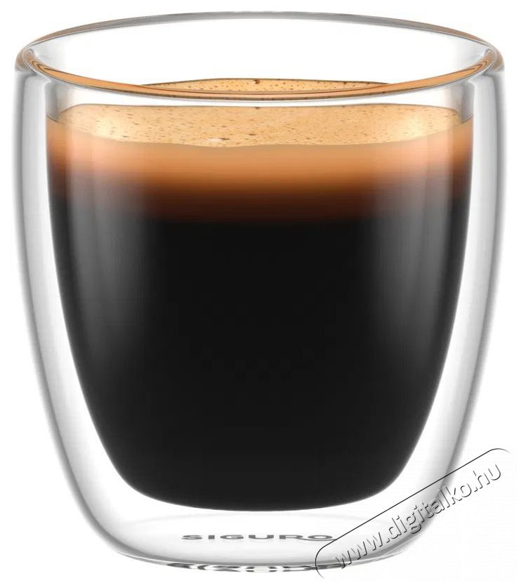 Siguro Espresso termopoh&aacute;r, 90 ml, 6 db Konyhai term&eacute;kek - K&aacute;v&eacute;főző / k&aacute;v&eacute;&ouml;rlő / kieg&eacute;sz&iacute;tő - K&aacute;v&eacute;s poh&aacute;r / cs&eacute;sze - 526054