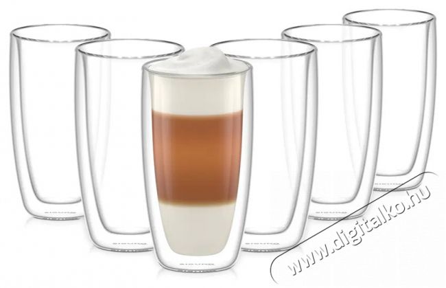 Siguro Extra termopoh&aacute;r , 400 ml, 6db Konyhai term&eacute;kek - K&aacute;v&eacute;főző / k&aacute;v&eacute;&ouml;rlő / kieg&eacute;sz&iacute;tő - K&aacute;v&eacute;s poh&aacute;r / cs&eacute;sze - 526055