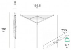 Siguro Heavy Duty, 60 m, Grey Háztartás / Otthon / Kültér - Egyéb háztartási termék - 520570