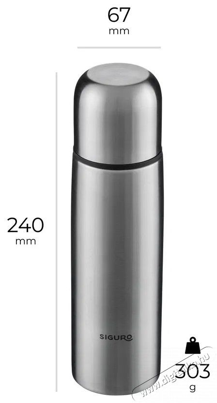 Siguro TH-D15 V&aacute;kuumos termopalack 500 ml rozsdamentes Konyhai term&eacute;kek - Ed&eacute;ny - Termosz - 526061