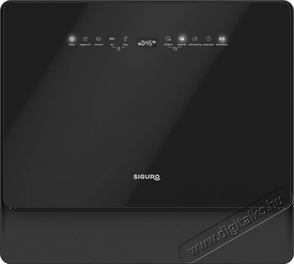 Siguro SGR-DW-T352B Compact Wash Mosogatógép Konyhai termékek - Mosogatógép - Normál (60cm) szabadonálló mosogatógép - 526726