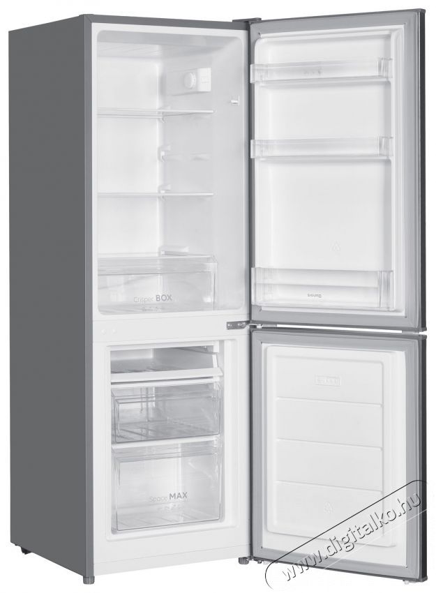 Siguro BF-C241S Essentials Szabadon&aacute;ll&oacute; alulfagyaszt&oacute;s kombin&aacute;lt hűtő Konyhai term&eacute;kek - Hűtő, fagyaszt&oacute; (szabadon&aacute;ll&oacute;) - Alulfagyaszt&oacute;s kombin&aacute;lt hűtő - 528017