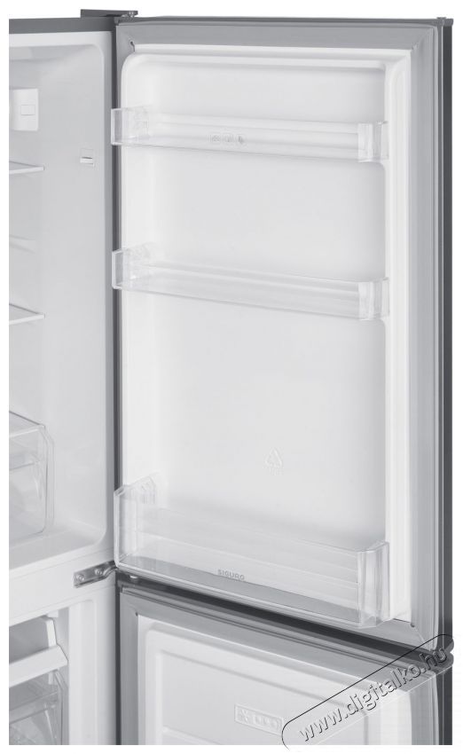 Siguro BF-C241S Essentials Szabadon&aacute;ll&oacute; alulfagyaszt&oacute;s kombin&aacute;lt hűtő Konyhai term&eacute;kek - Hűtő, fagyaszt&oacute; (szabadon&aacute;ll&oacute;) - Alulfagyaszt&oacute;s kombin&aacute;lt hűtő - 528017