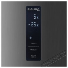 Siguro BF-O120S Ideal Szabadonálló alulfagyasztós kombinált hűtő Konyhai termékek - Hűtő, fagyasztó (szabadonálló) - Alulfagyasztós kombinált hűtő - 528015