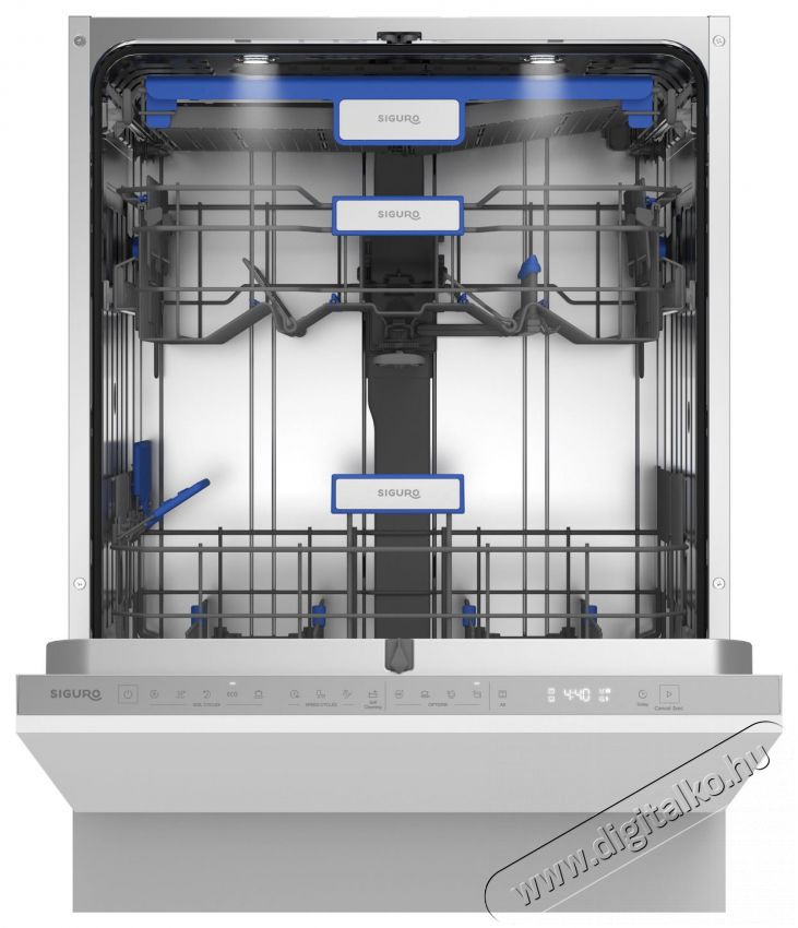 Siguro DW-B607S Profi Care Norm&aacute;l (60cm) be&eacute;p&iacute;thető mosogat&oacute;g&eacute;p Konyhai term&eacute;kek - Mosogat&oacute;g&eacute;p - Norm&aacute;l (60cm) be&eacute;p&iacute;thető mosogat&oacute;g&eacute;p - 528031