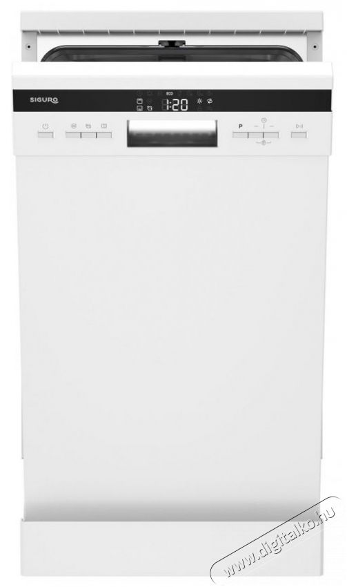 Siguro DW-F453W Efficlean Keskeny (45cm-ig) szabadon&aacute;ll&oacute; mosogat&oacute;g&eacute;p Konyhai term&eacute;kek - Mosogat&oacute;g&eacute;p - Keskeny (45cm-ig) szabadon&aacute;ll&oacute; mosogat&oacute;g&eacute;p - 528028