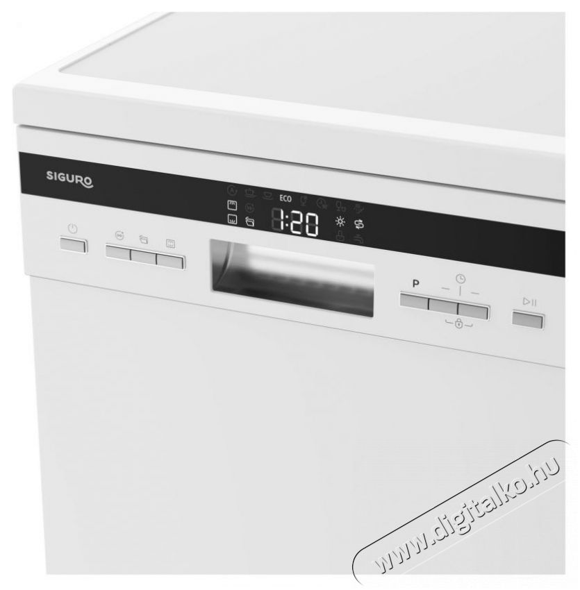 Siguro DW-F453W Efficlean Keskeny (45cm-ig) szabadon&aacute;ll&oacute; mosogat&oacute;g&eacute;p Konyhai term&eacute;kek - Mosogat&oacute;g&eacute;p - Keskeny (45cm-ig) szabadon&aacute;ll&oacute; mosogat&oacute;g&eacute;p - 528028