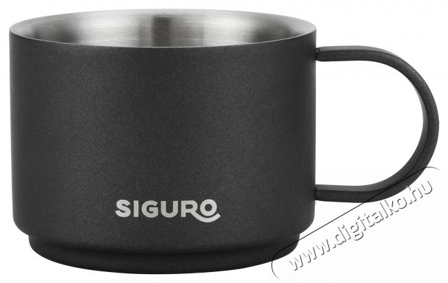 Siguro Elite Brew rozsdamentes b&ouml;gre, 75 ml Konyhai term&eacute;kek - K&aacute;v&eacute;főző / k&aacute;v&eacute;&ouml;rlő / kieg&eacute;sz&iacute;tő - K&aacute;v&eacute;s poh&aacute;r / cs&eacute;sze - 528012