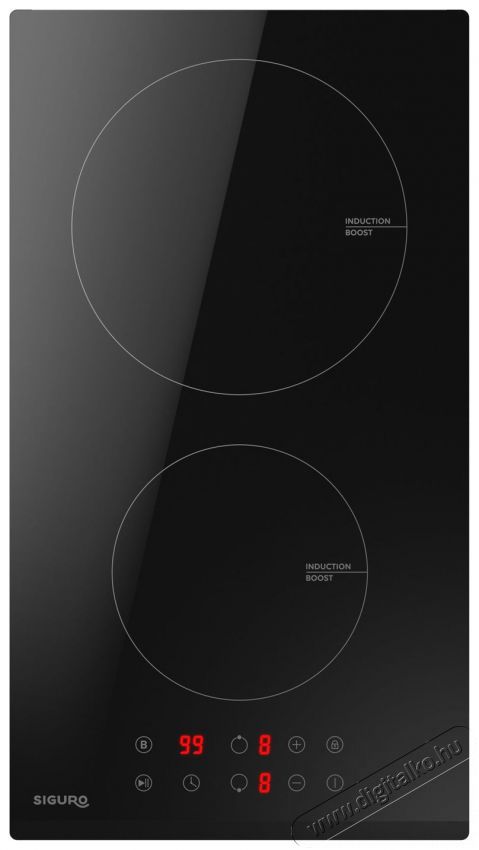 Siguro HB-I150B Dual Indukci&oacute;s főzőlap (be&eacute;p&iacute;thető) Konyhai term&eacute;kek - S&uuml;tő-főzőlap, tűzhely (be&eacute;p&iacute;thető) - Indukci&oacute;s főzőlap (be&eacute;p&iacute;thető) - 528033