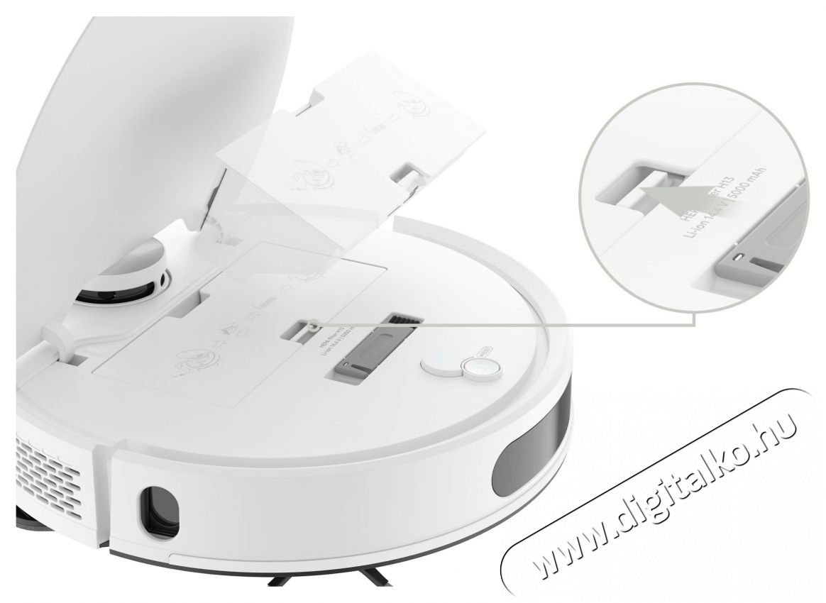 Siguro RV-M301W TURBOVac Navigator H&aacute;ztart&aacute;s / Otthon / K&uuml;lt&eacute;r - Porsz&iacute;v&oacute; / takar&iacute;t&oacute;g&eacute;p - Robotporsz&iacute;v&oacute; - 519156