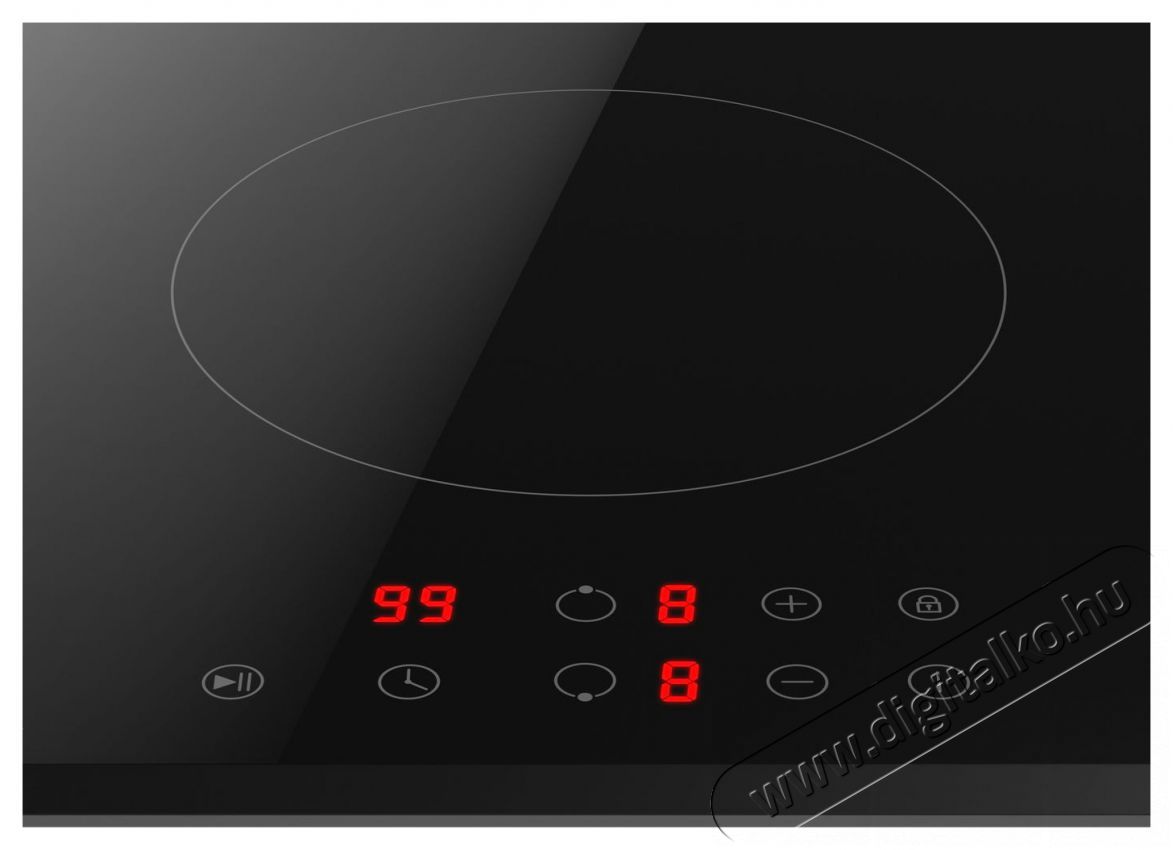 Siguro SGR-HB-C150B Dual Indukci&oacute;s főzőlap (be&eacute;p&iacute;thető) Konyhai term&eacute;kek - S&uuml;tő-főzőlap, tűzhely (be&eacute;p&iacute;thető) - Indukci&oacute;s főzőlap (be&eacute;p&iacute;thető) - 528034