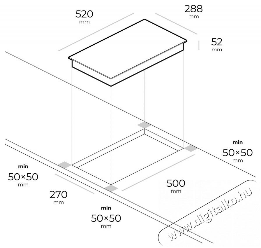 Siguro SGR-HB-C150B Dual Indukci&oacute;s főzőlap (be&eacute;p&iacute;thető) Konyhai term&eacute;kek - S&uuml;tő-főzőlap, tűzhely (be&eacute;p&iacute;thető) - Indukci&oacute;s főzőlap (be&eacute;p&iacute;thető) - 528034