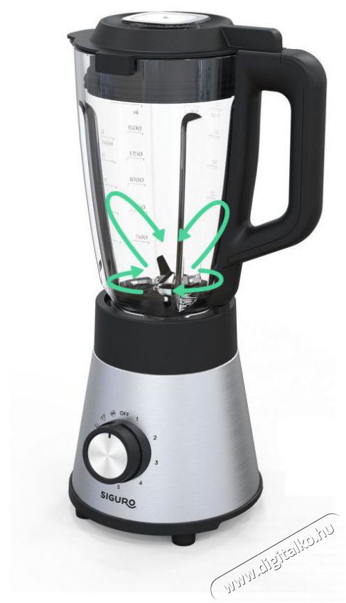 Siguro TB-H650SS Vita Blend Konyhai term&eacute;kek - Konyhai kisg&eacute;p (elők&eacute;sz&iacute;t&eacute;s / feldolgoz&aacute;s) - Turmixg&eacute;p - 519157