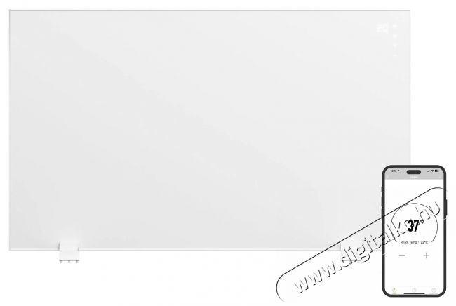 Siguro HP-M720W Solis Heat Infra Wi-Fi Háztartás / Otthon / Kültér - Fűtés - Fali fűtőtest - 530039