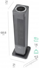 Siguro HS-R450Y Reindeer Hot & Cool, WiFi Háztartás / Otthon / Kültér - Fűtés - Fűtőventilátoros hősugárzó - 530042