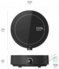 Siguro IC-B150 Smart Cook Mini Konyhai termékek - Sütő-főzőlap, tűzhely (szabadonálló) - Indukciós főzőlap (szabadonálló) - 530043