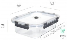 Siguro V&aacute;kuumos &uuml;veged&eacute;ny 1520 ml, 7,6 x 17,8 x 23,5 cm Konyhai term&eacute;kek - Ed&eacute;ny - &Eacute;telt&aacute;rol&oacute; - 530064