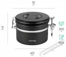 Siguro Elite Brew tárolóedény, 0,8 l Konyhai termékek - Kávéfőző / kávéörlő / kiegészítő - Kávéfőző kiegészítő - 530031