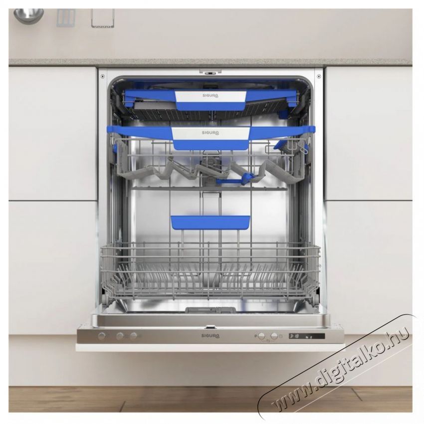 Siguro DW-B603S Inno Saver Konyhai term&eacute;kek - Mosogat&oacute;g&eacute;p - Norm&aacute;l (60cm) be&eacute;p&iacute;thető mosogat&oacute;g&eacute;p - 530029