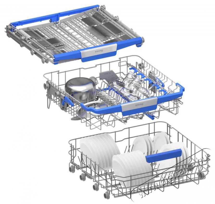 Siguro DW-B603S Inno Saver Konyhai term&eacute;kek - Mosogat&oacute;g&eacute;p - Norm&aacute;l (60cm) be&eacute;p&iacute;thető mosogat&oacute;g&eacute;p - 530029