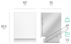 Siguro DW-B603S Inno Saver Konyhai term&eacute;kek - Mosogat&oacute;g&eacute;p - Norm&aacute;l (60cm) be&eacute;p&iacute;thető mosogat&oacute;g&eacute;p - 530029