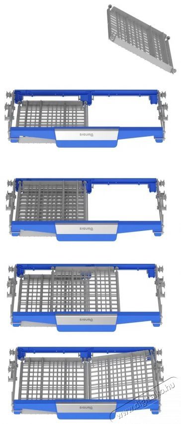 Siguro DW-B603S Inno Saver Konyhai term&eacute;kek - Mosogat&oacute;g&eacute;p - Norm&aacute;l (60cm) be&eacute;p&iacute;thető mosogat&oacute;g&eacute;p - 530029